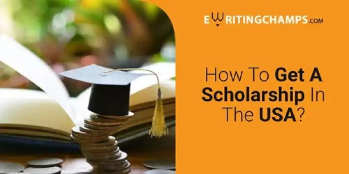 How to get a scholarship in the USA?